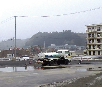 平成24年5月に東北震災視察を行いました。